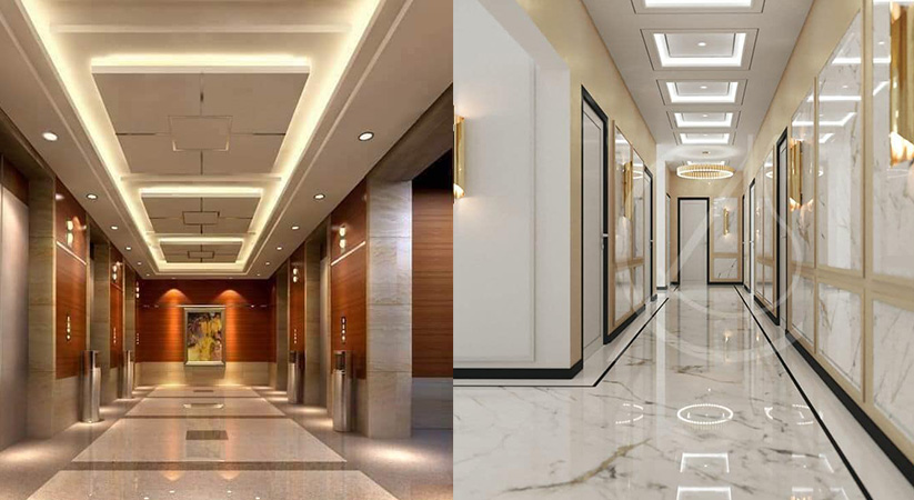 Pathway Ceiling Corridor Ceiling Design Plaza